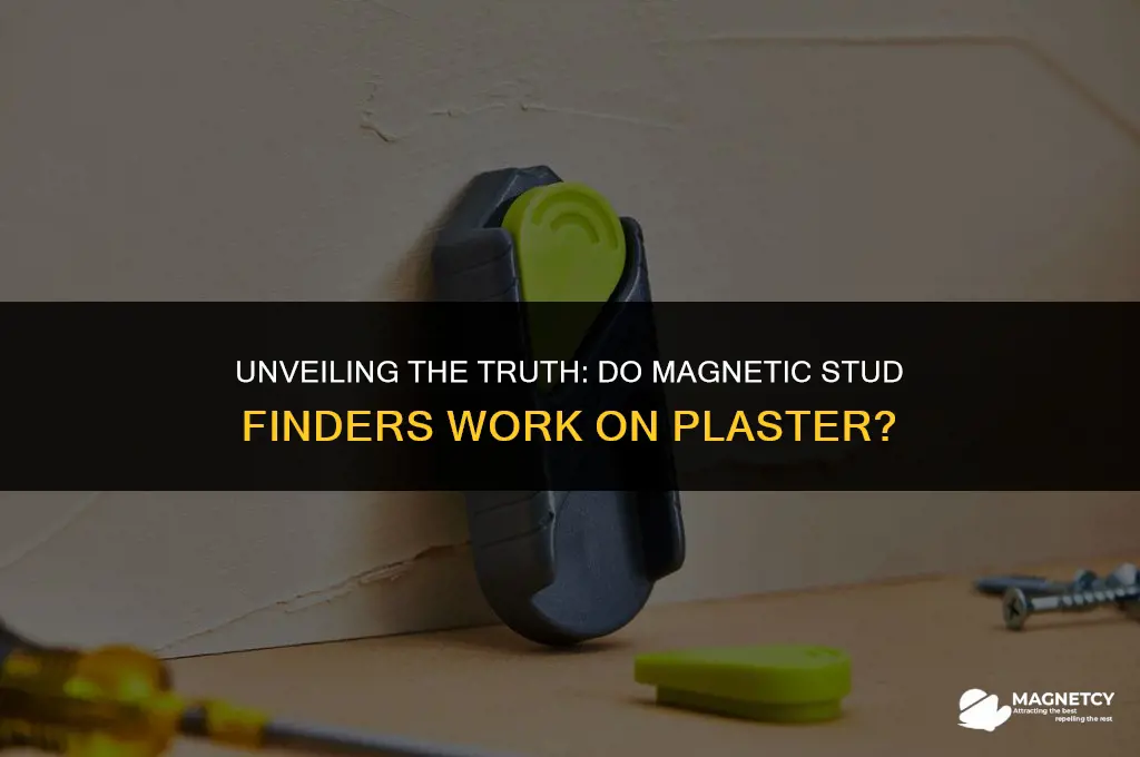 do magnetic stud finders work on plaster