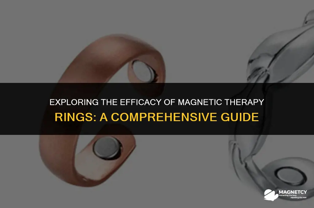 do magnetic therapy rings work