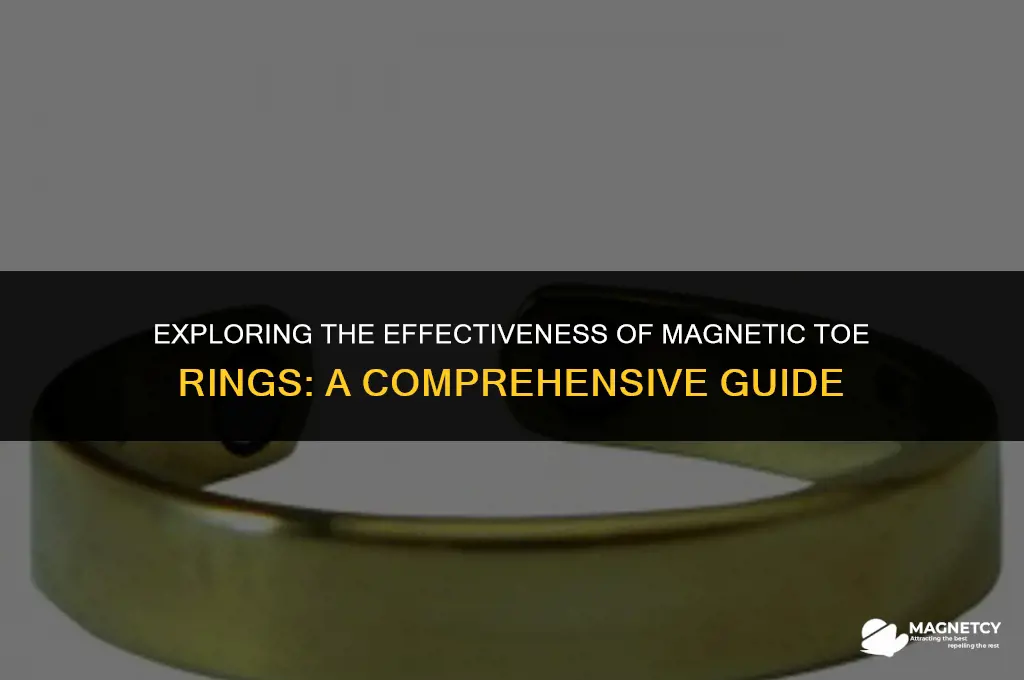 do magnetic toe rings work