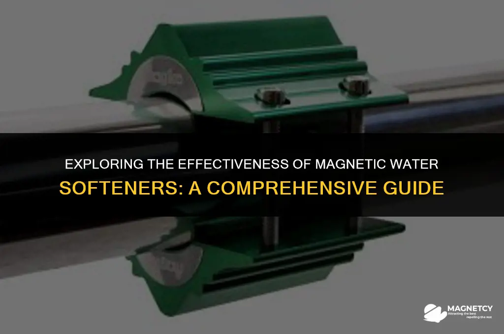 do magnetic water softeners work