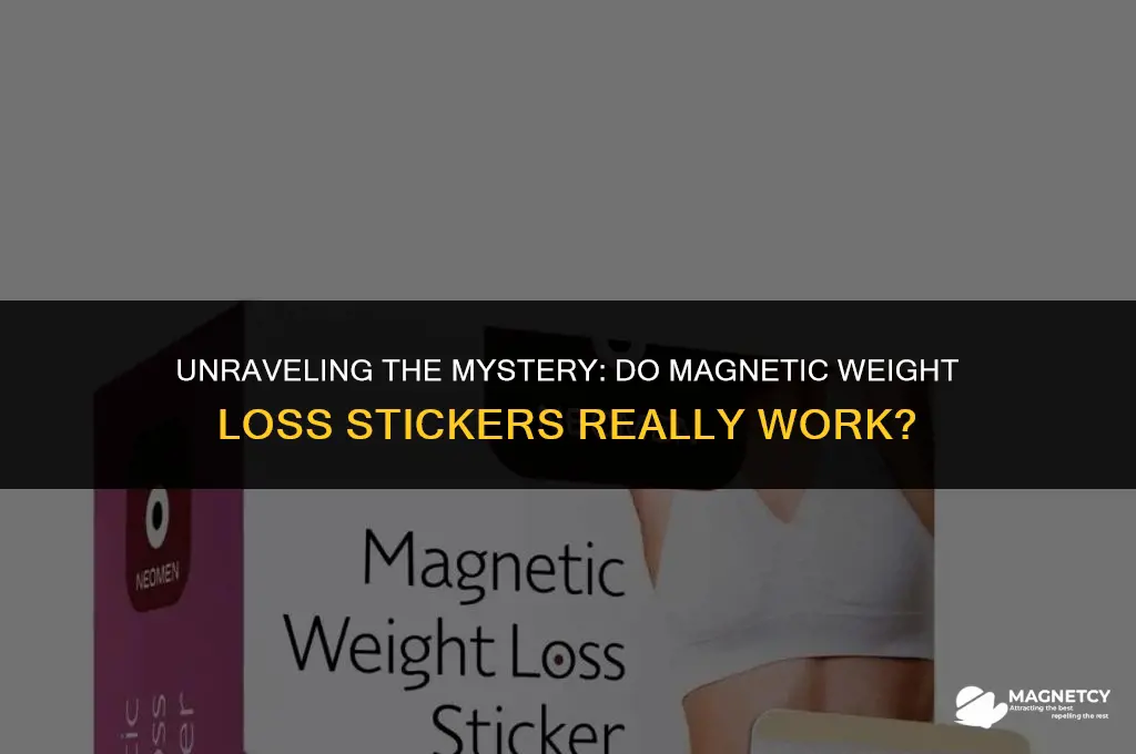 do magnetic weight loss stickers work