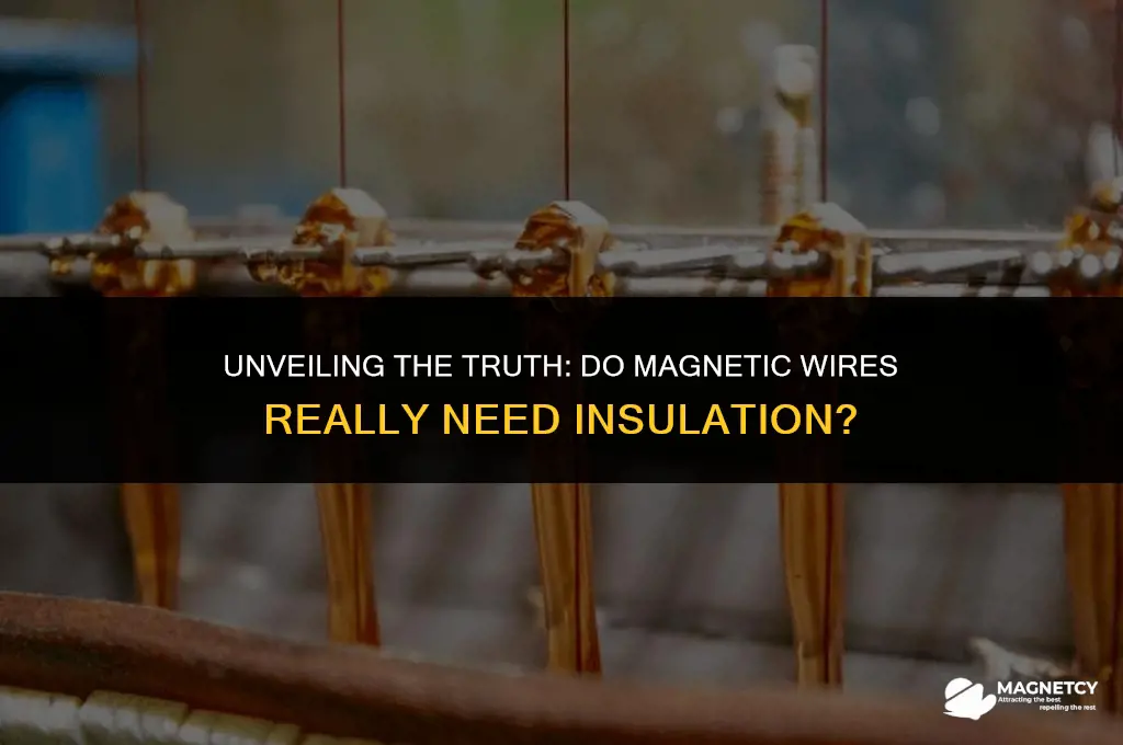 do magnetic wires need to be insulated