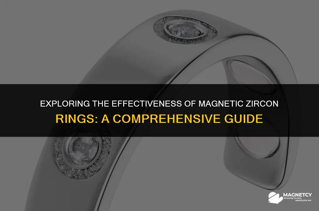 do magnetic zircon rings work