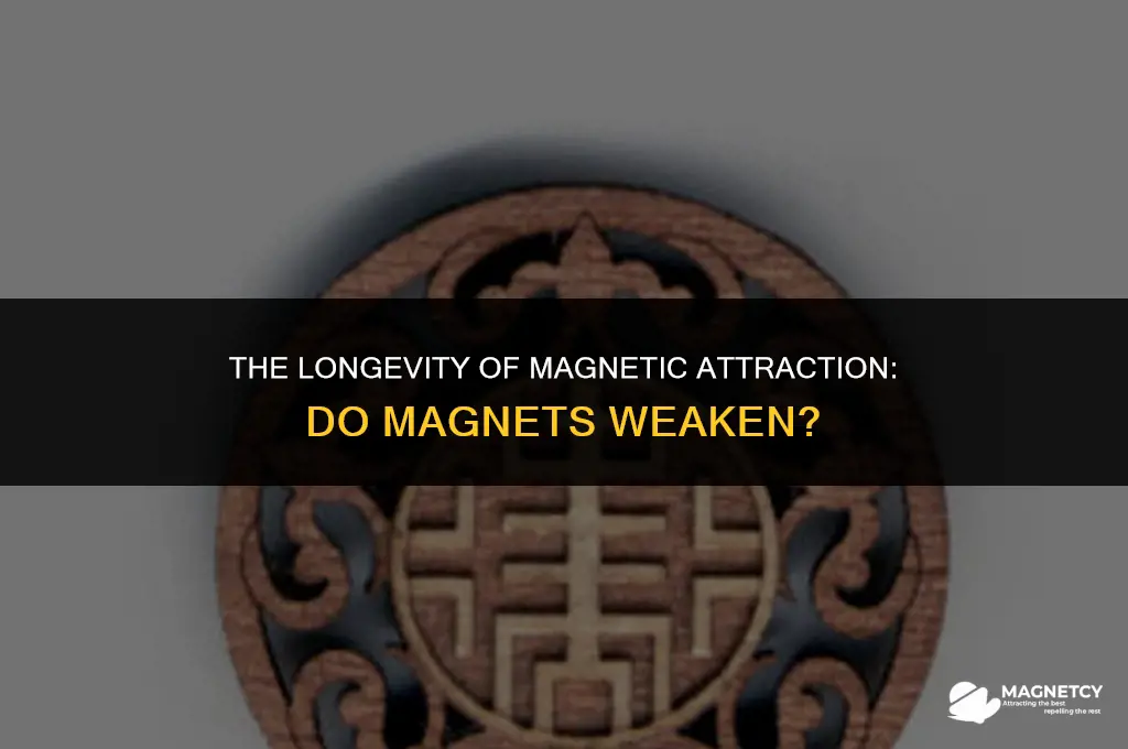 do magnetics lose their pull over time