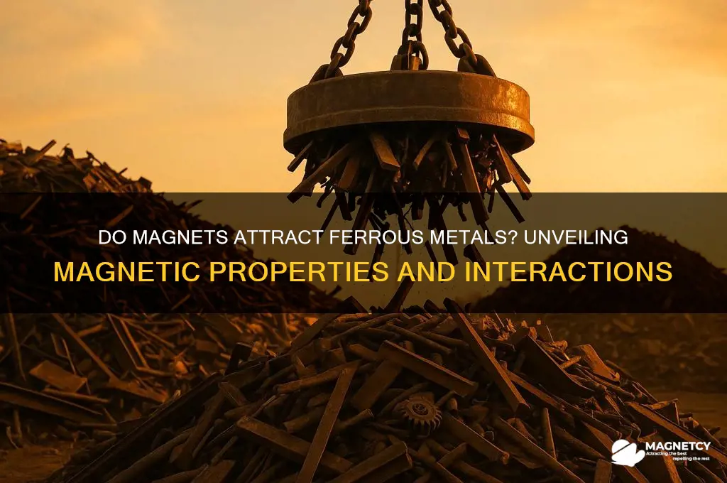do magnets attract ferrous metals
