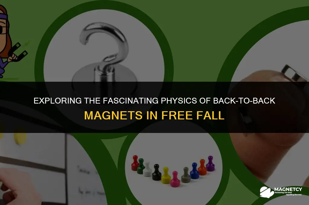 do magnets back to back fall slower than normal