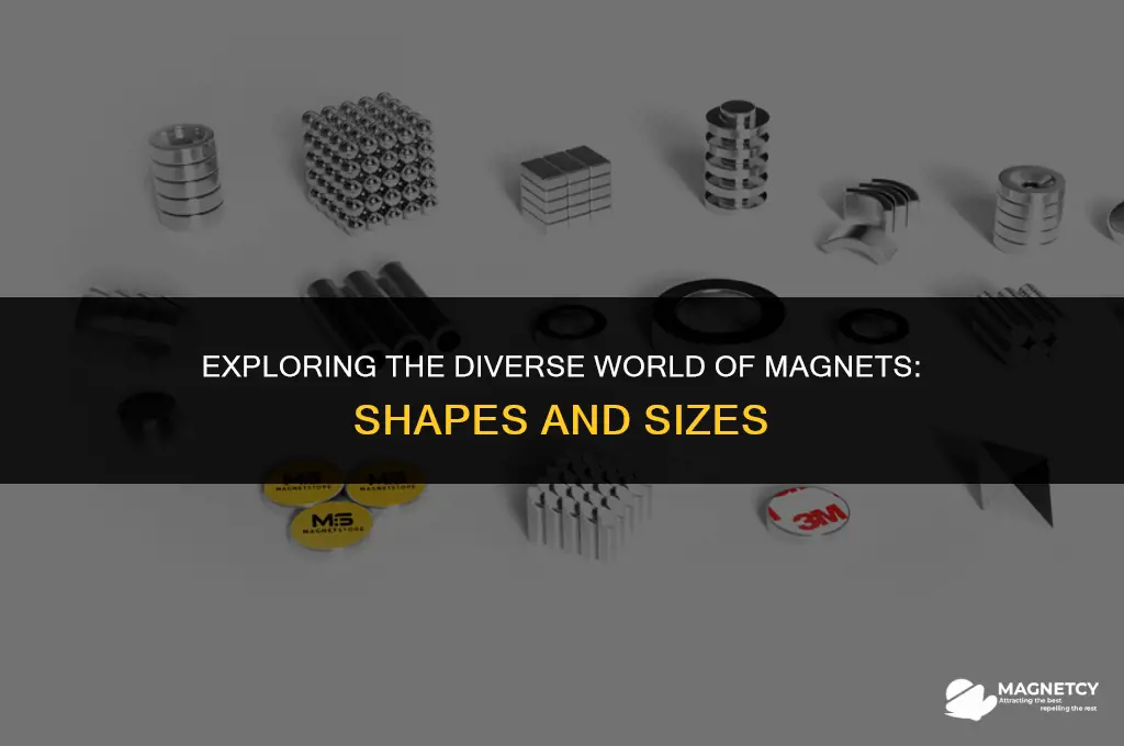do magnets come in many shapes and sizes