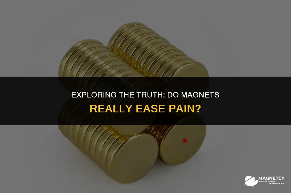 do magnets for pain relief work
