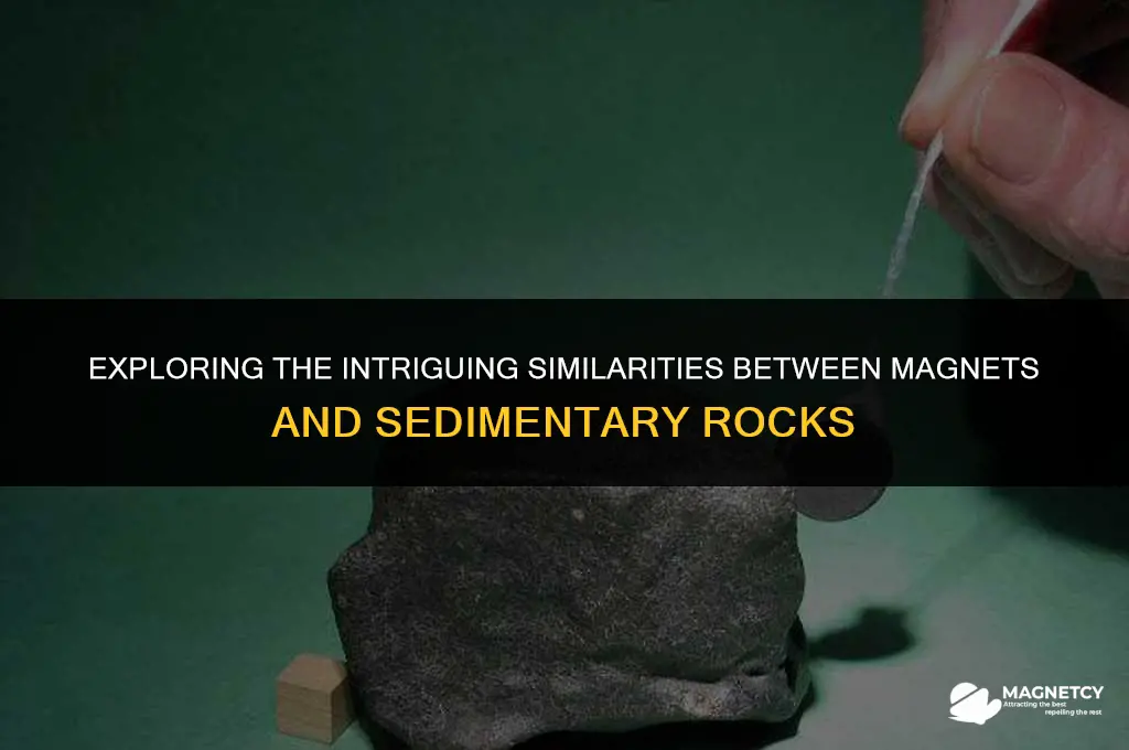 do magnets have the same properties as sedimentary rocks