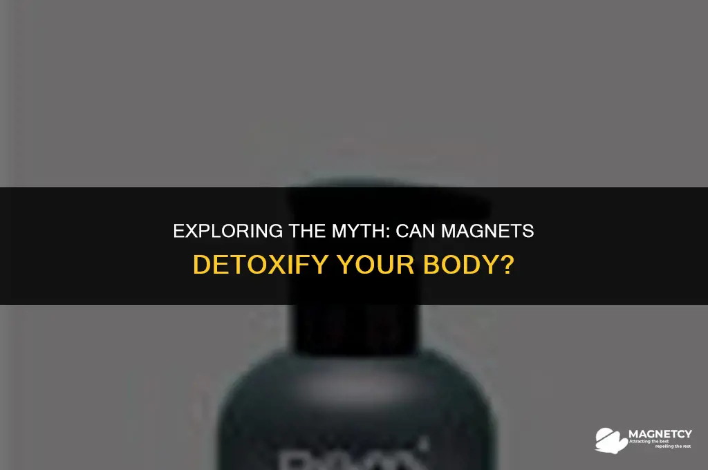 do magnets help cleanse the body of toxins
