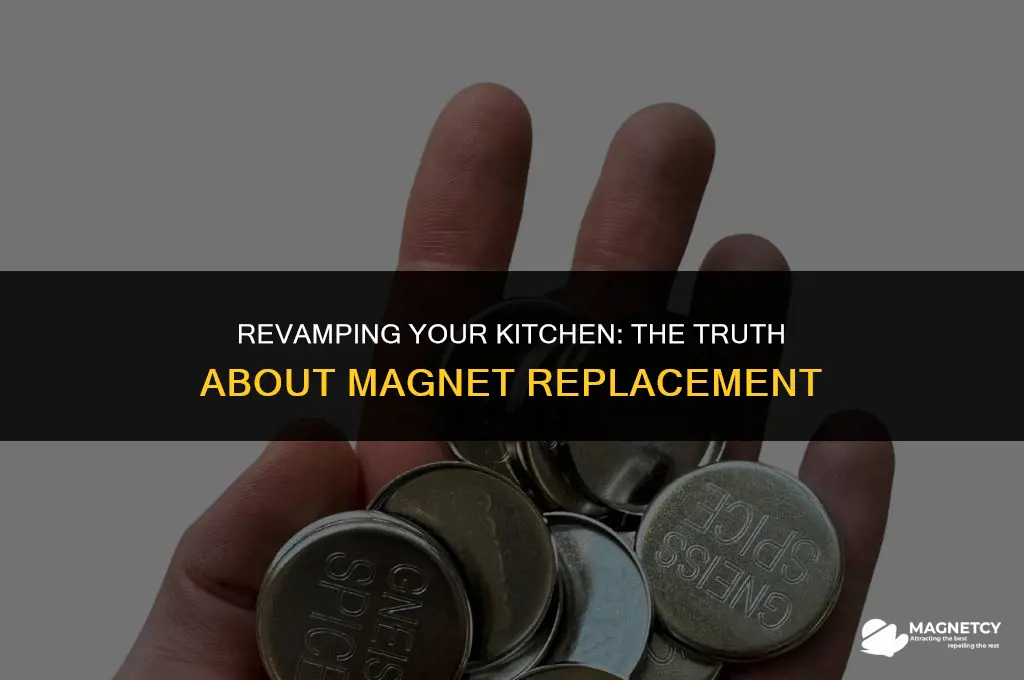 do magnets in kitchen doors need replacing