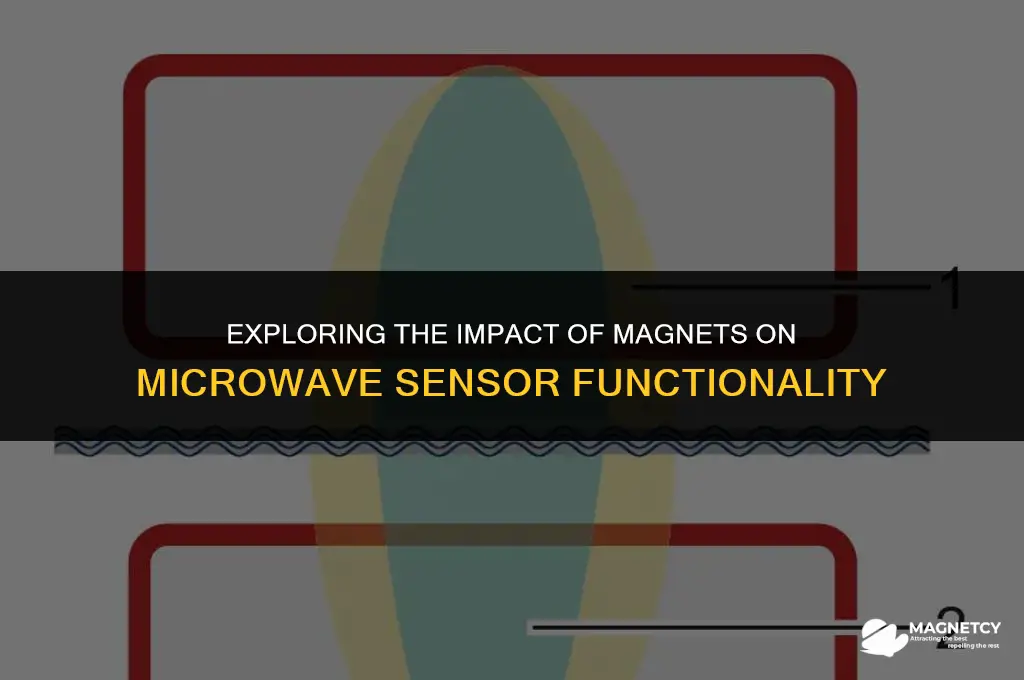 do magnets interfere with sensors in microwave