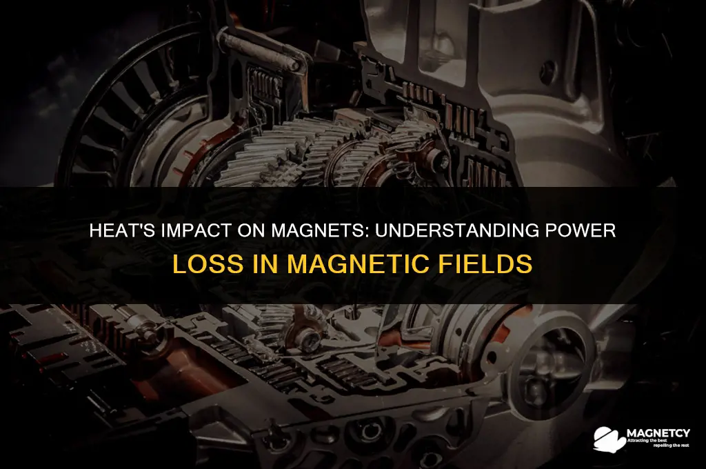 do magnets lose power when exposed toheat