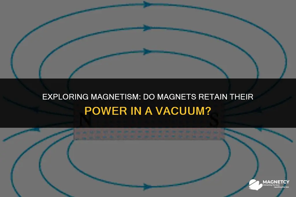 do magnets lose their magnetism in a vacuum