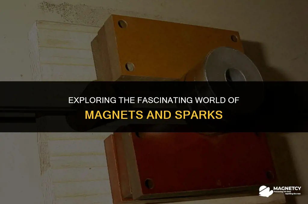 do magnets make a spark