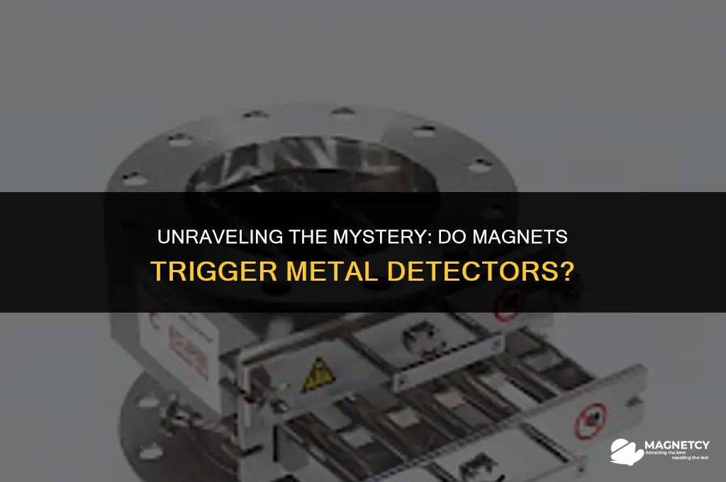 do magnets make metal detectors go off
