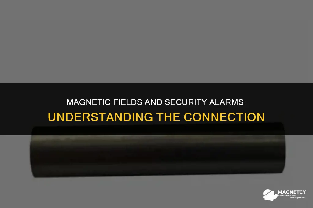 do magnets make security alarms go off