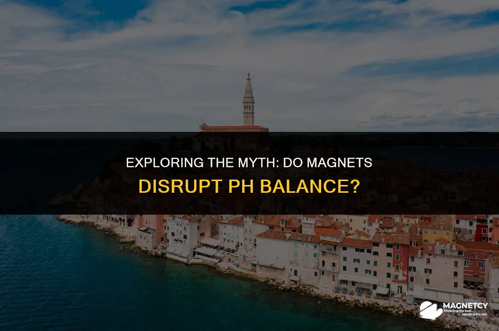 do magnets mess up ph balance is off