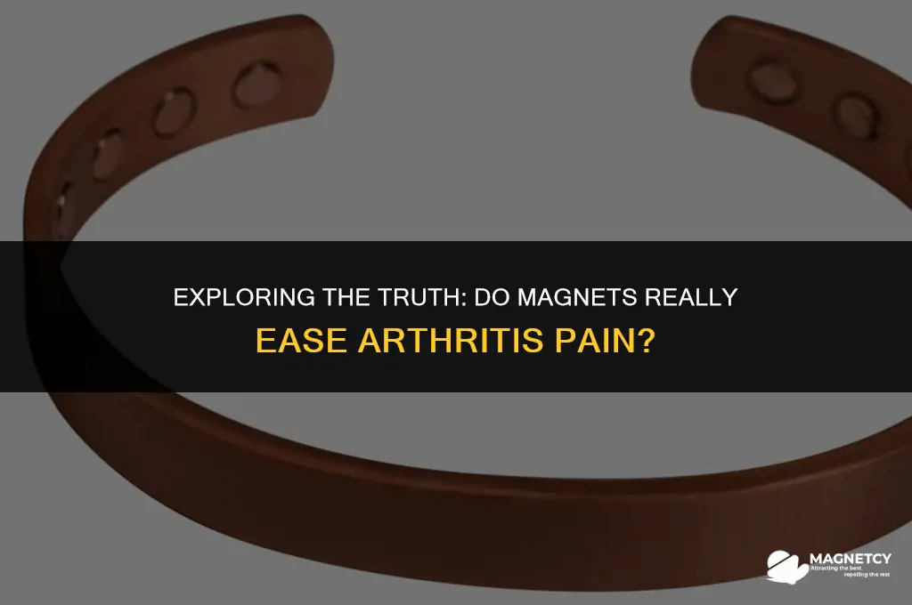 do magnets really work on arthritis