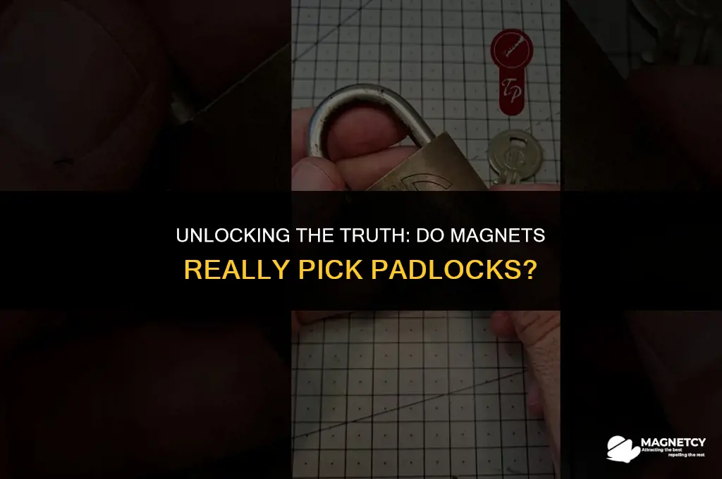 do magnets really work on picking padlocks