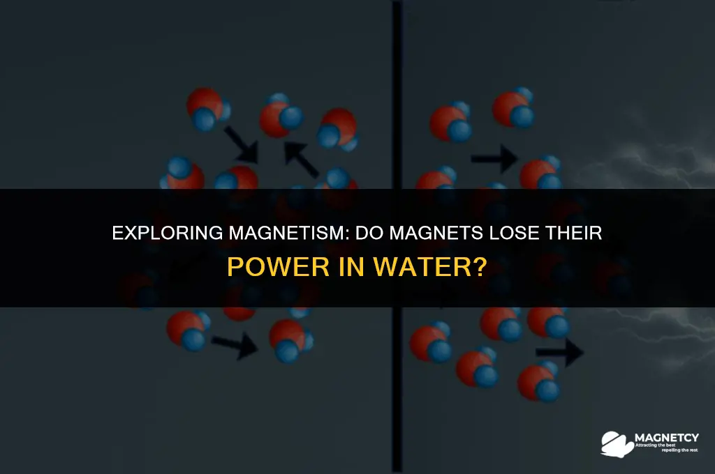 do magnets stop working in water