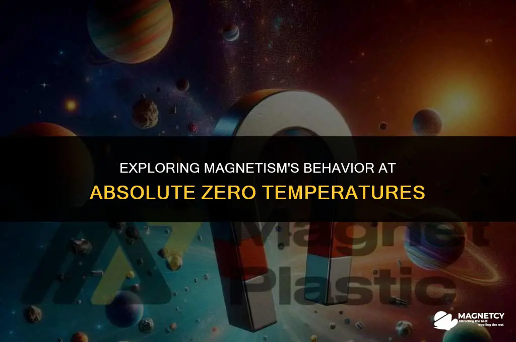 do magnets work at absolute zero