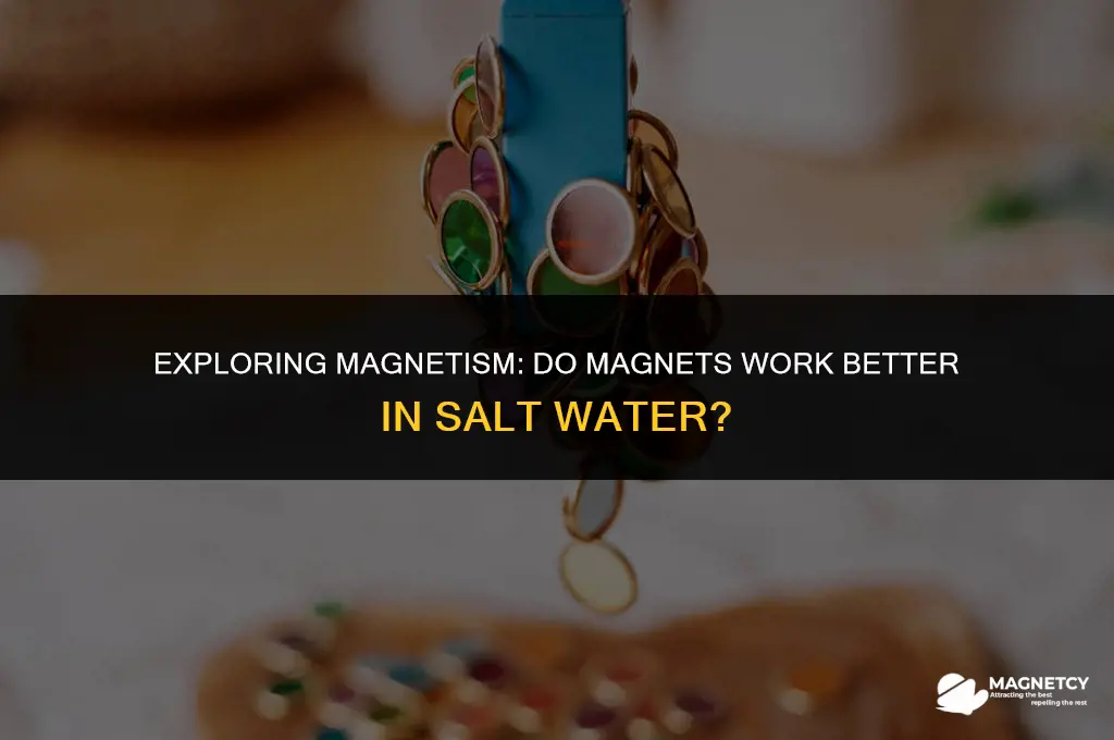 do magnets work better in salt water