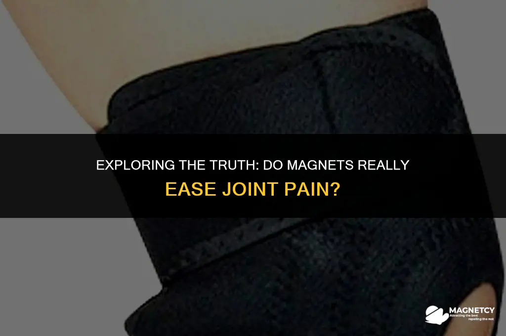 do magnets work for joint pain