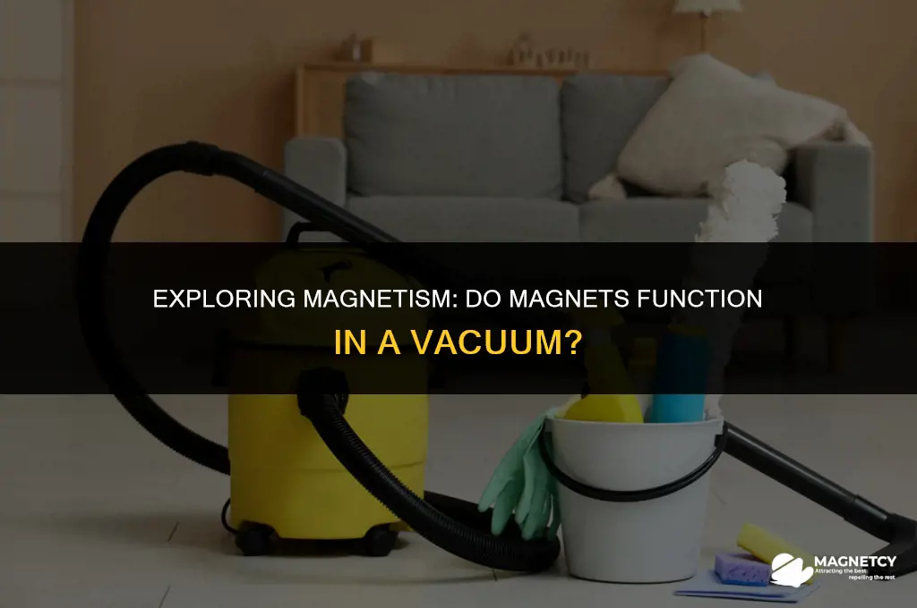 do magnets work in a vacume