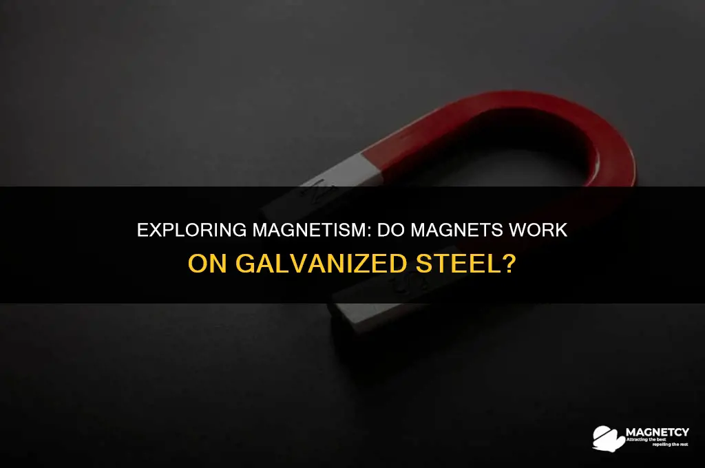 do magnets work on galvanized steel