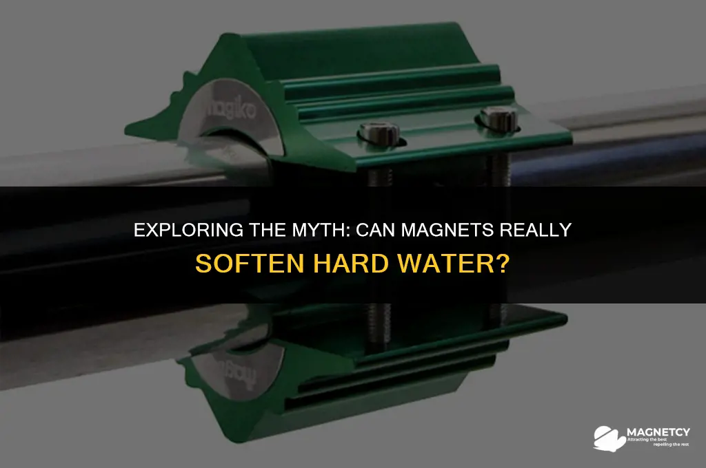 do magnets work on water softening