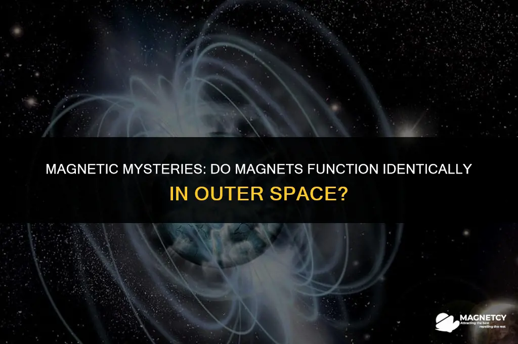 do magnets work the same in outer space