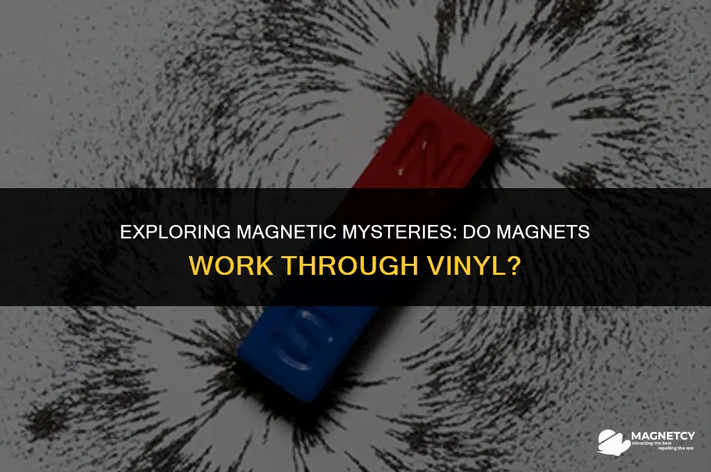 do magnets work through vinyl