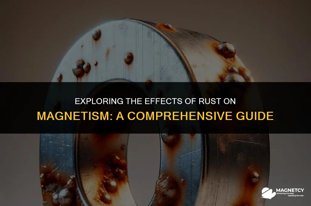 do magnets work when rusted