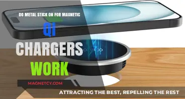 Exploring the Efficiency of Metal Sticks for Magnetic Qi Chargers