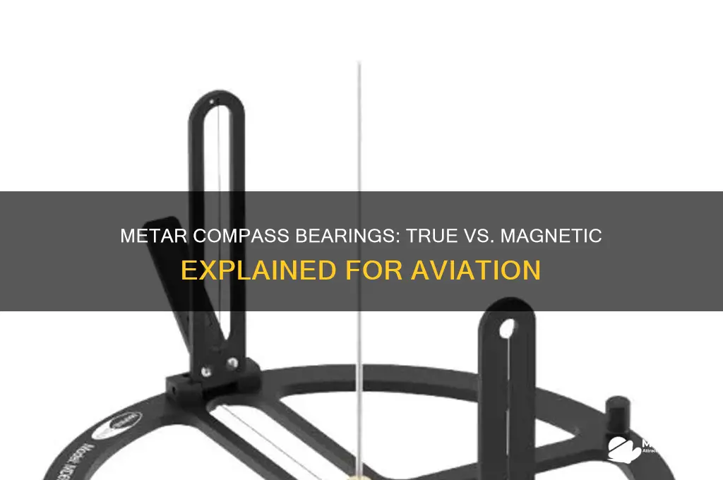 do metars use true or magnetic compas bearings