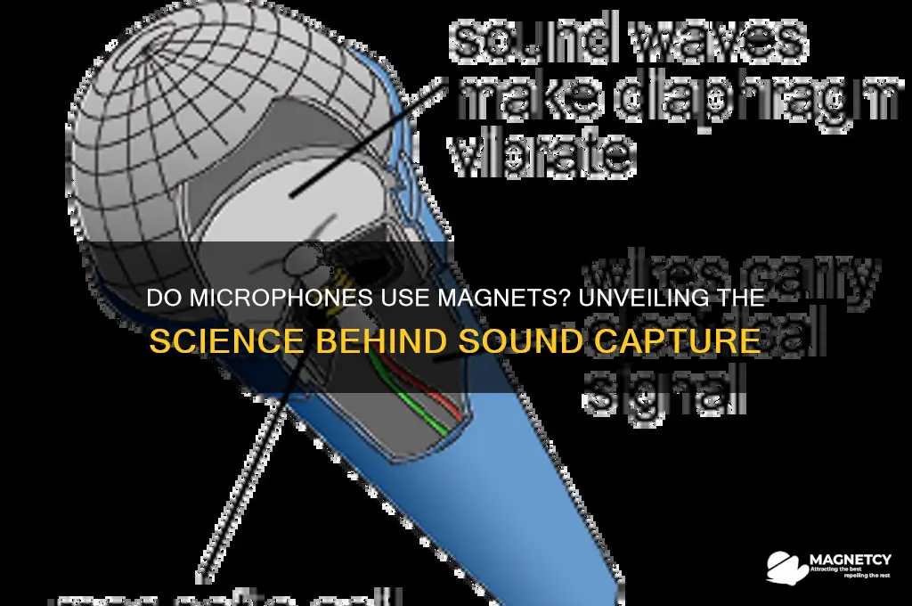 do microphones use magnets