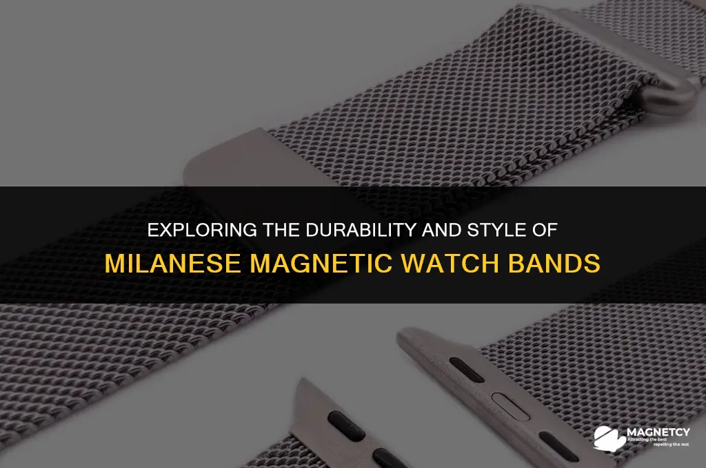 do milanese magnetic stainless watch band strap work