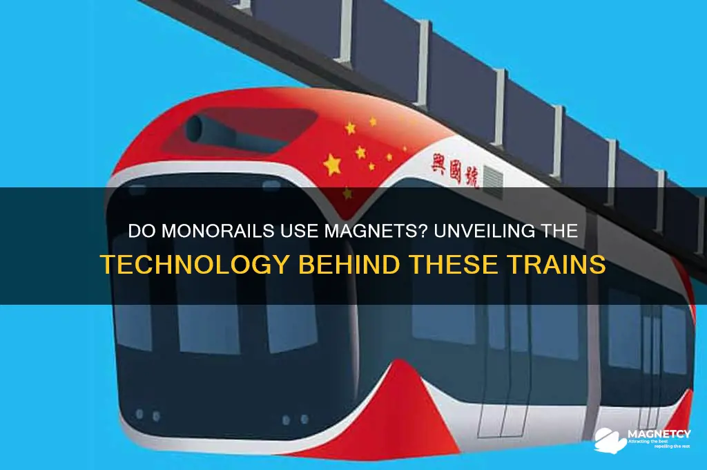 do monorails use magnets