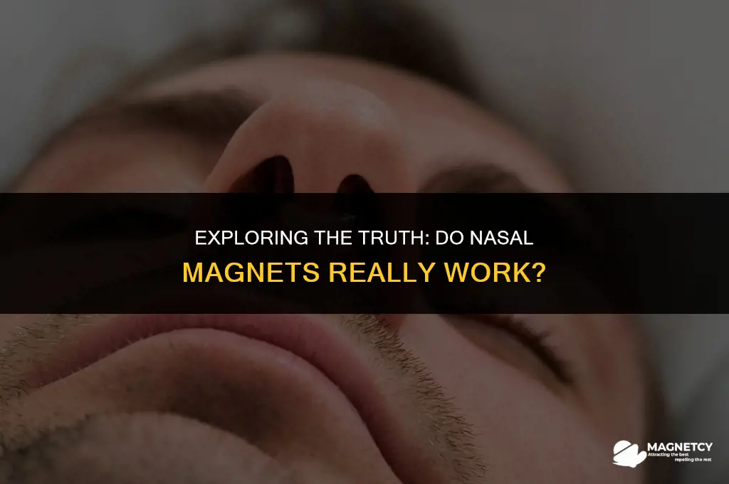 do nasal magnets work