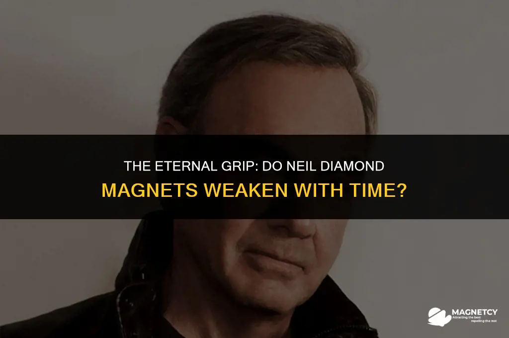 do neil diamond magnets lose their gripping power over time