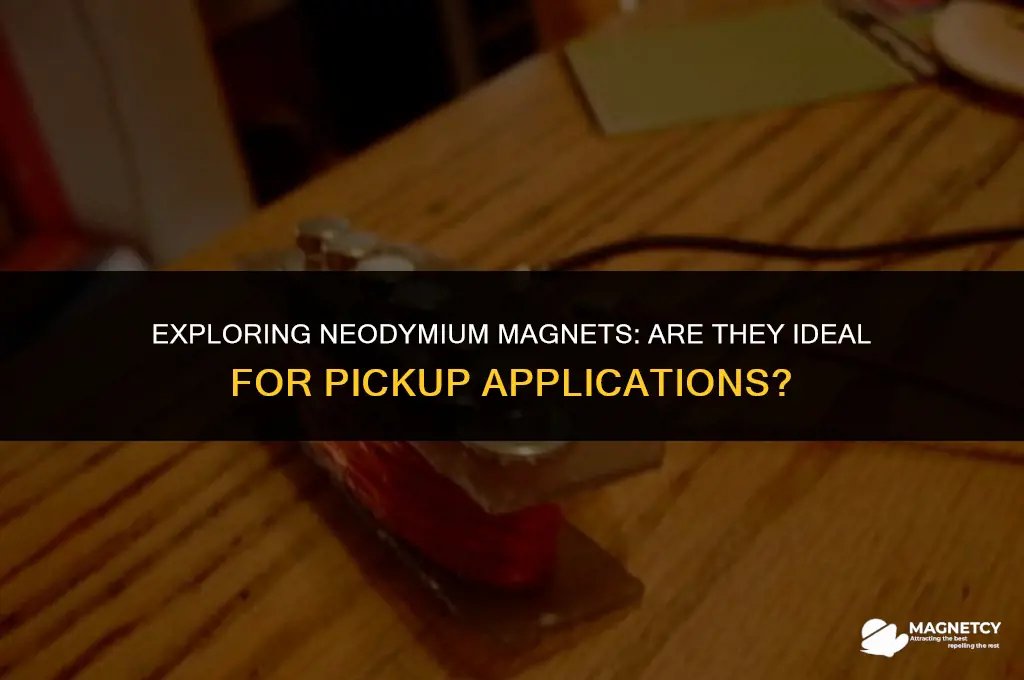 do neodymium magnet make good pickup magnets