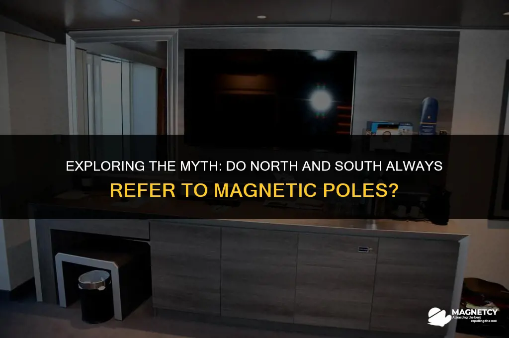 do north and south have to refer to magnetic