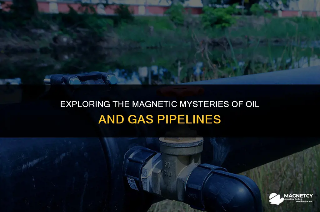 do oil and gas pipelines create magnetic fields