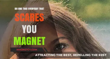 Embrace Fear: Your Daily Dose of Courage Magnet
