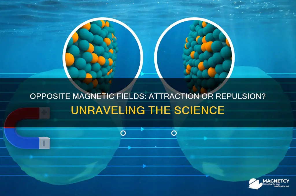 do opposite magnetic fields attract