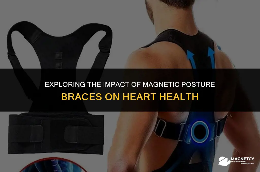 do posture braces with magnets effect the heart