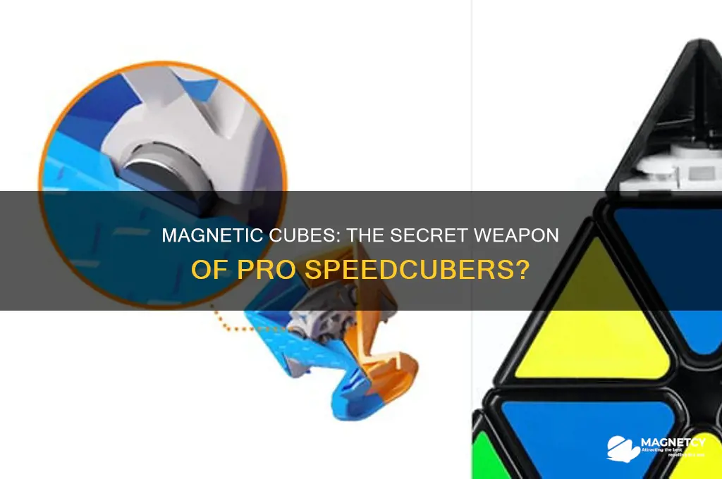 do pro speedcubers use magnetic cubes