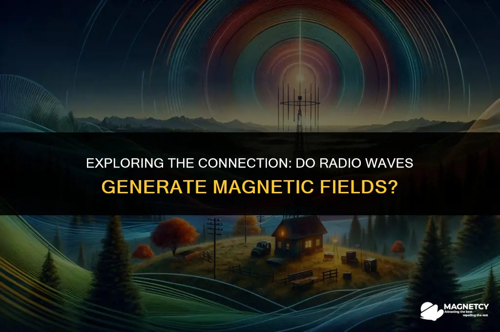 do radio waves produce magnetic fields