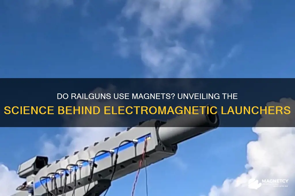 do railguns use magnets